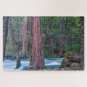 Mammutbäume & Merced River Yosemite National Park, Puzzle