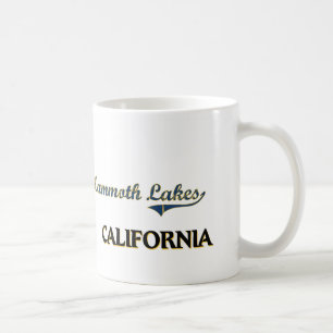 Mammutsee-Kalifornien-Stadt-Klassiker Tasse
