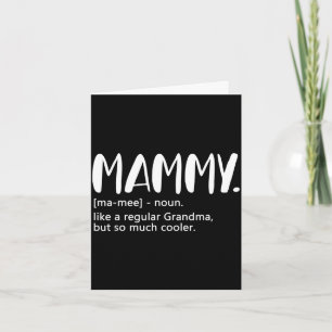Mammy-Shirts für Frauen Muttertagsidee für Karte