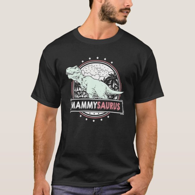 MammySaurus Mammy aus Großkinder Niedlich Mütter T-Shirt (Vorderseite)