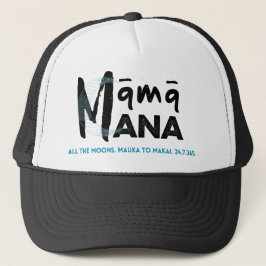 MĀMŌ MANA "all the moons" Trucker Hat Truckerkappe
