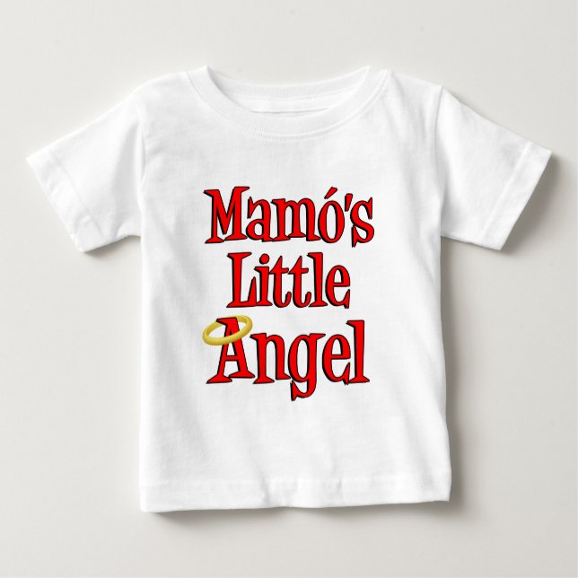 Mamos kleiner Engel Baby T-shirt (Vorderseite)