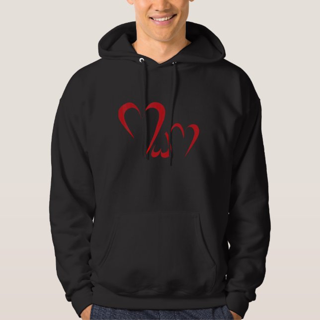 Mam's Heart Hoodie (Vorderseite)