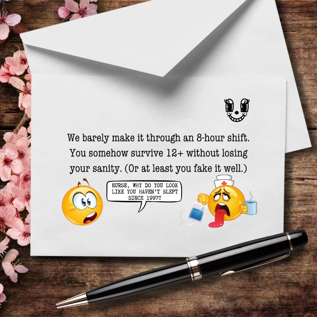 Man arbeitet 12 Stunden, aber es fühlt sich an wie Dankeskarte (Von Creator hochgeladen)