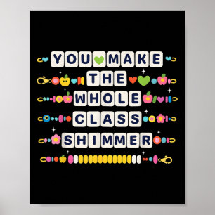 Man bringt den ganzen Cl Shimmer Lehrer zurück zum Poster