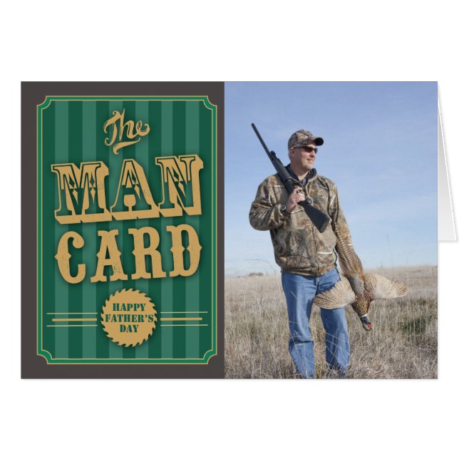 Man Card (Vorderseite (Horizontal))