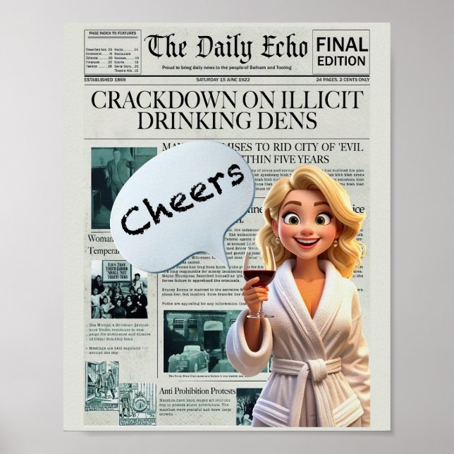 Man cave art poster (Vorne)