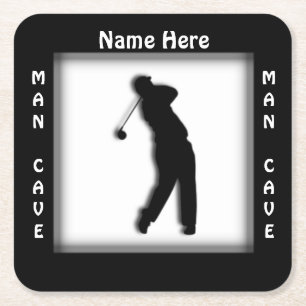 Man Cave CUSTOMIZE Golf Untersetzer