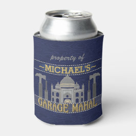 Man Cave Garage Mahal Funny für Männer | PERSONALI Dosenkühler