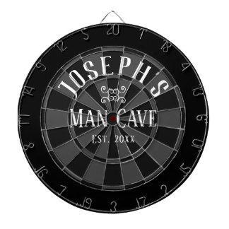 Man Cave Individuelle Name Dartscheibe