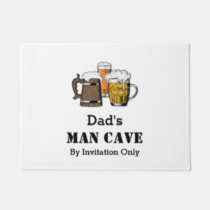 MAN CAVE Neuheit Drei Biere ZOLLBAR Fußmatte