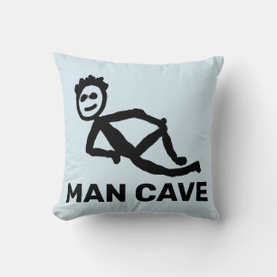 MAN CAVE PILLOWS KISSEN