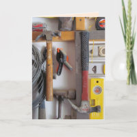 Man Cave - Tools - Vatertag Card