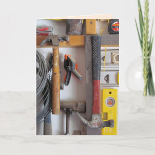 Man Cave - Tools - Vatertag Card Karte