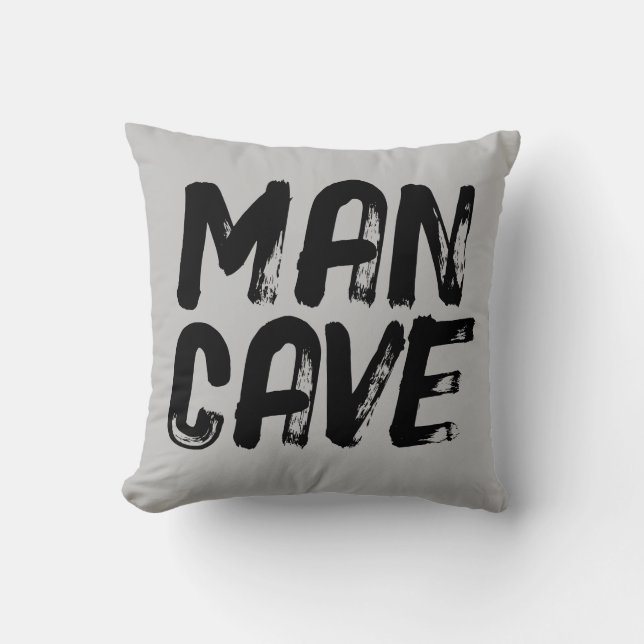 MAN CAVE VATER PILLOW KISSEN (Vorderseite)