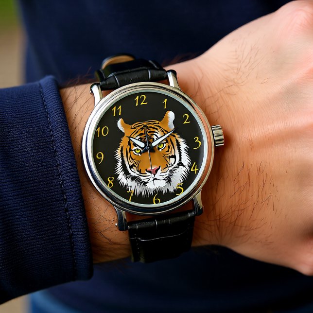 Man cave with a Tiger Armbanduhr (Von Creator hochgeladen)