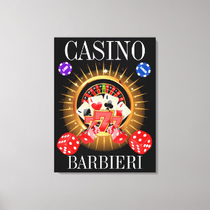 Man Cave Your Casino Leinwand Art