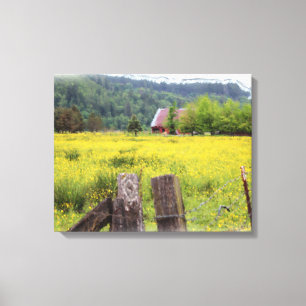 Man denke an die Lilien des Felds - Matthew 6:28 Leinwanddruck