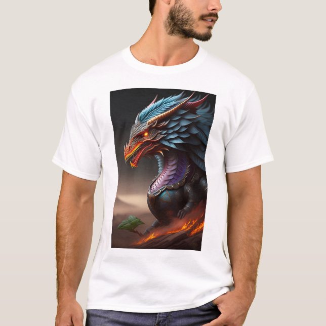 Man denke etwa an den "Mystischen Drachen-T - Shir T-Shirt (Vorderseite)