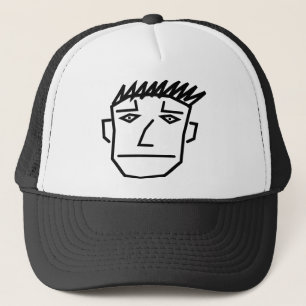 Man Face Truckerkappe