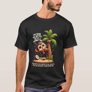 Man glaubt, man wäre einfach aus einem Kokospalmen T-Shirt