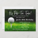 Man Golf Birthday Einladung<br><div class="desc">Man Golf Birthday Einladung.</div>