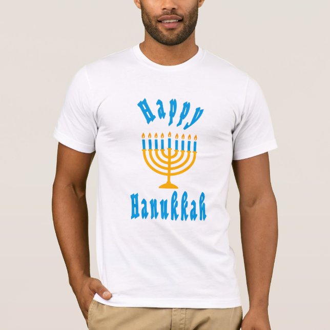 man Hanukkah t-shirt  (Vorderseite)