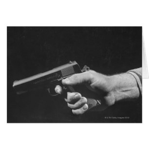 Man Holding Gun