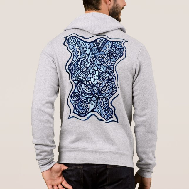 Man hoodie (Rückseite)