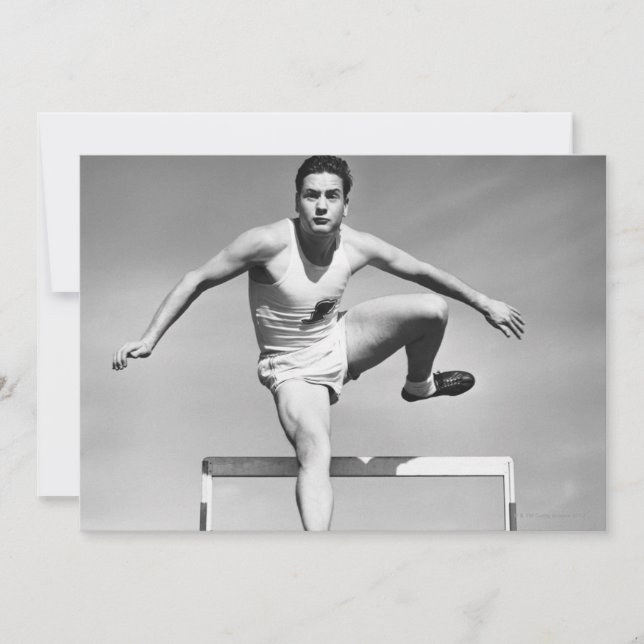 Man Hurdling (Vorderseite)