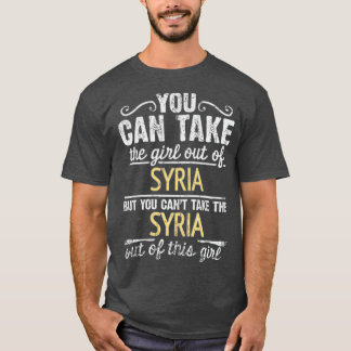 Man kann das Mädchen aus Syrien entfernen, aber da T-Shirt
