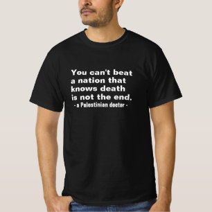 Man kann eine Nation nicht schlagen, die einen ein T-Shirt