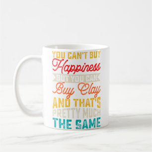 Man Kann Glück Nicht Kaufen Aber Man Kann Töpferwa Kaffeetasse