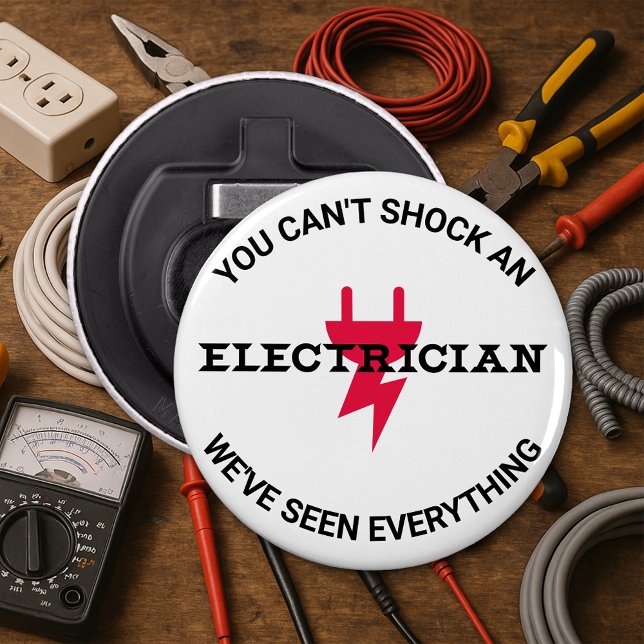 Man kann keinen Elektriker schockieren Flaschenöffner (Von Creator hochgeladen)