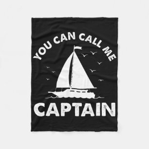 Man kann mich Captain nennen - Schiff-Anker-Schiff Fleecedecke