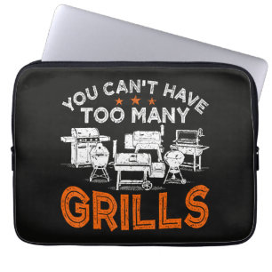 Man kann nie genug Grills haben Laptopschutzhülle