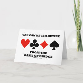 Man kann nie von dem Spiel der Brücke zurückkommen Karte