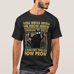 Man kann sich mit der Art und Weise, wie man diese T-Shirt