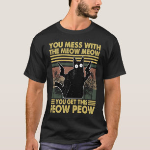 Man kann sich mit der Art und Weise, wie man diese T-Shirt