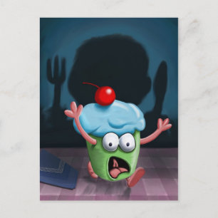 Man kann sich nicht von der Muffin-Mann-Postkarte  Postkarte