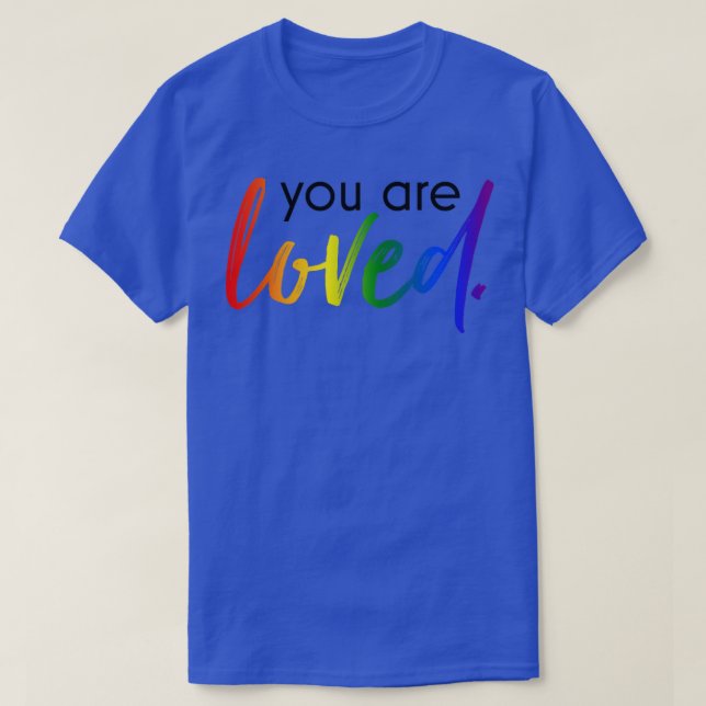 man liebt T-Shirt (Design vorne)