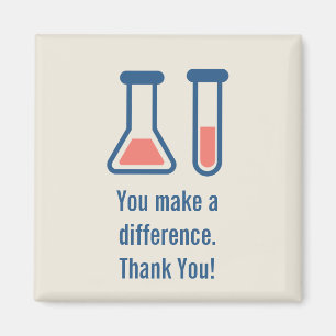 Man macht einen Unterschied zwischen Wissenschaft  Magnet