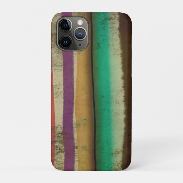 Man masculine moderne grungy iPhone Case (Rückseite)