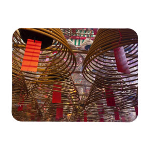 Man Mo Buddhistischer Tempel von Hongkong Magnet