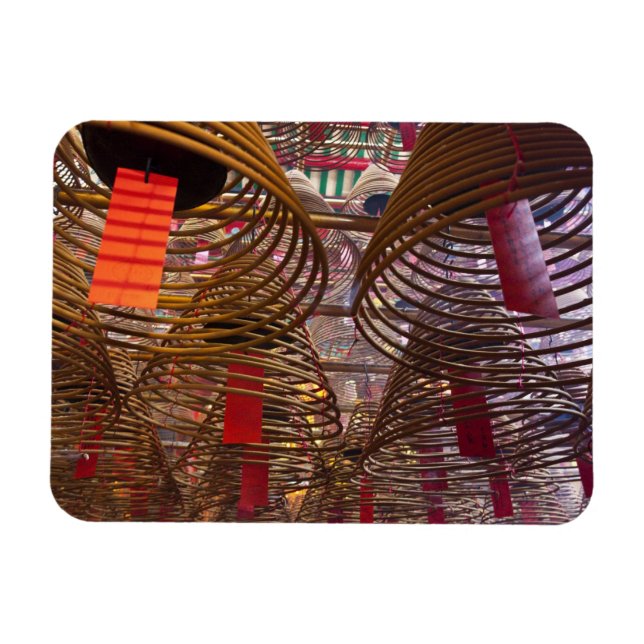 Man Mo buddhistischer Tempel von Hongkong Magnet (Horizontal)