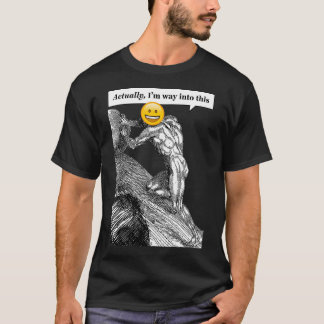 Man muss sich vorstellen, Sisyphus glücklich 1 T-Shirt