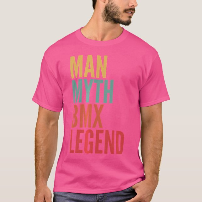 Man Myth Bmx Legend T-Shirt (Vorderseite)