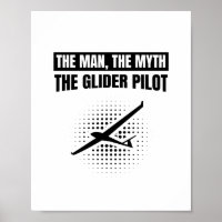Man Myth Glider Pilot | Gliedgeschenke