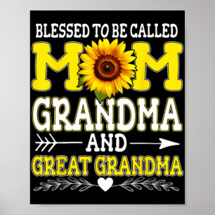 Man nennt sie Mama Oma Große Oma Mutter's Da Poster