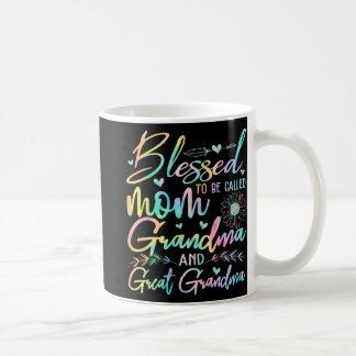 Man nennt sie Mama Oma und große Oma-Blume Kaffeetasse